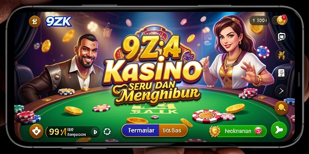 Tangkapan layar dari gameplay menarik di 9ZK dengan fitur kasino yang lengkap.