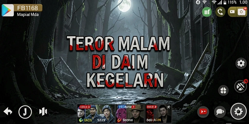 Gameplay FB168 yang mencekam dan menegangkan.