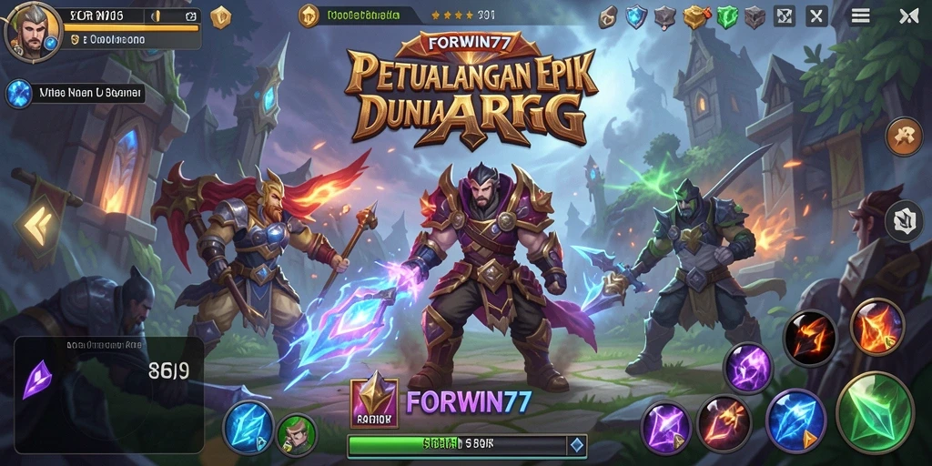 Gameplay seru dalam dunia petualangan FORWIN77.
