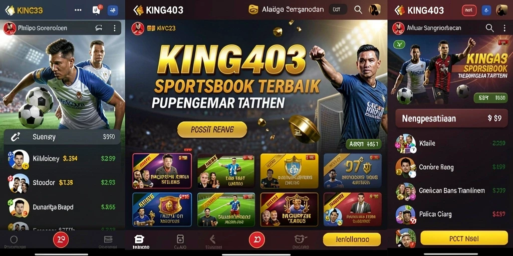 Tampilan screenshot KING403 yang menarik saat bermain sportsbook.