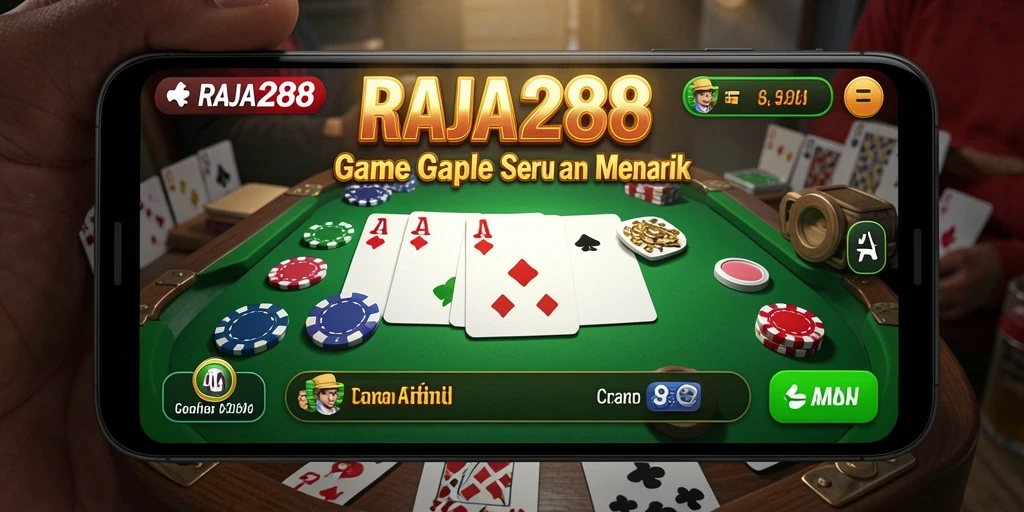 Gameplay Gaple yang seru dan menarik di RAJA288.