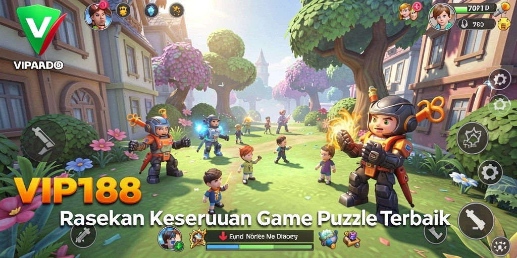 Tangkapan layar gameplay VIP188 yang menampilkan tantangan puzzle menarik.